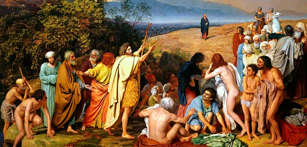 Картина «Явление Христа народу» А. А. Иванова. 1837-1857 гг.